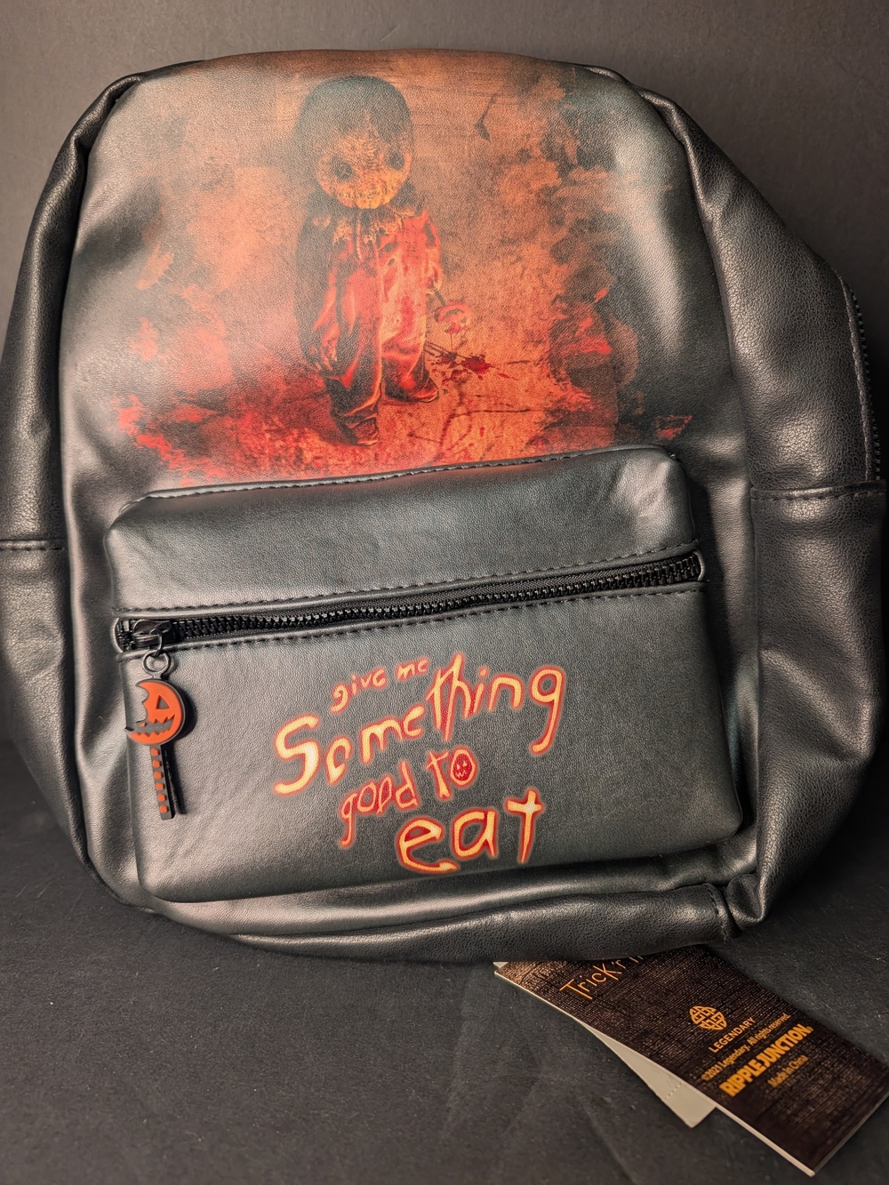 New Hot Topic Trick 'r Treat Sam Mini Backpack Something Good To Eat Horror Bag